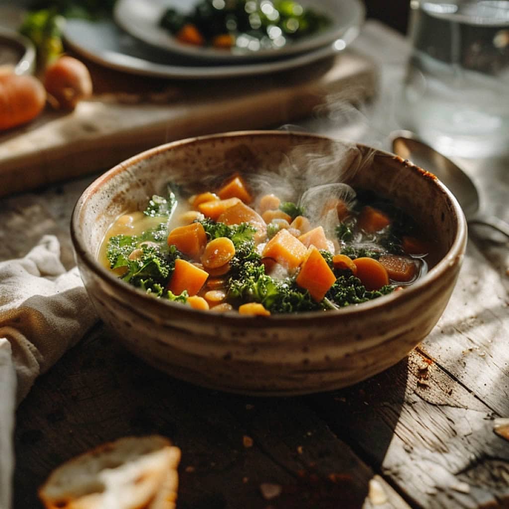 Easy red lentil stew