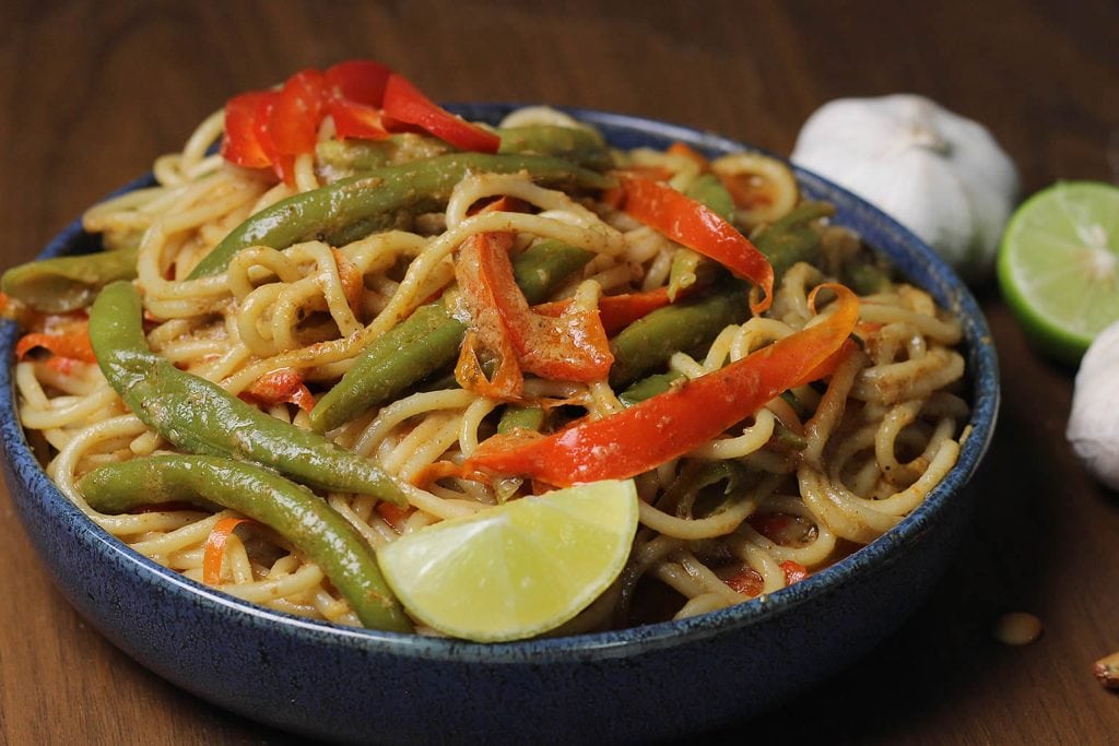 One pot thai red curry pasta3