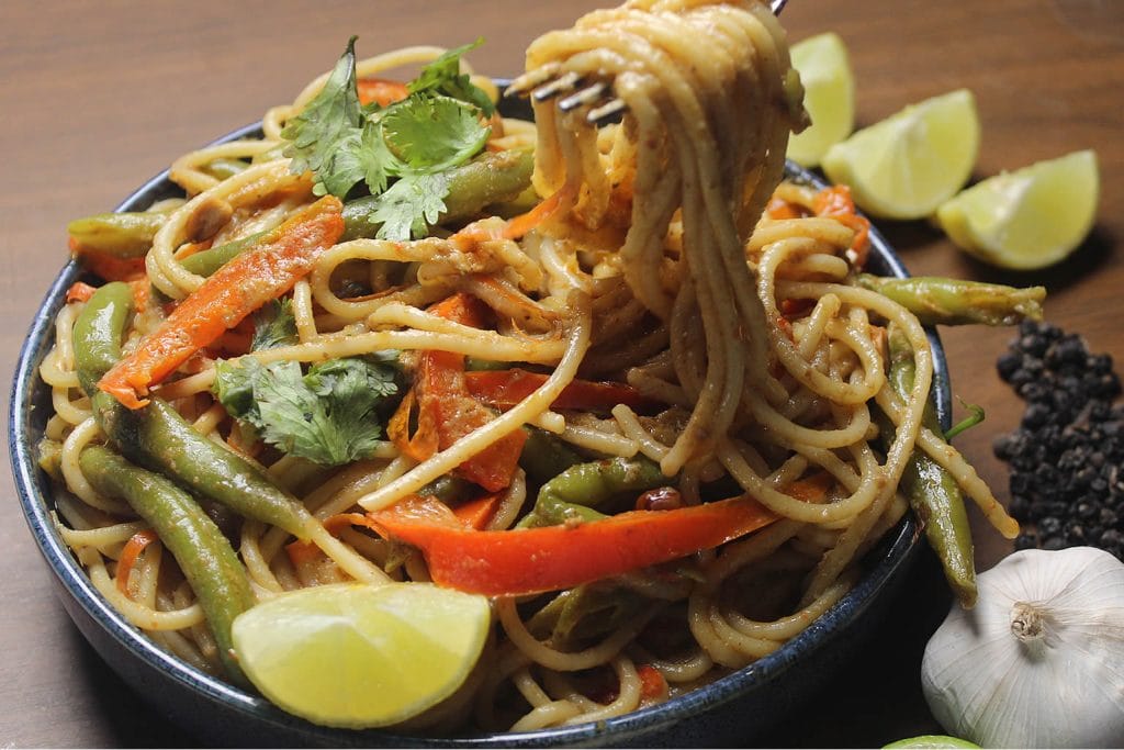 One pot thai red curry pasta4