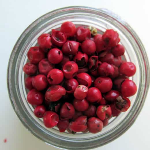 Pink peppercorns